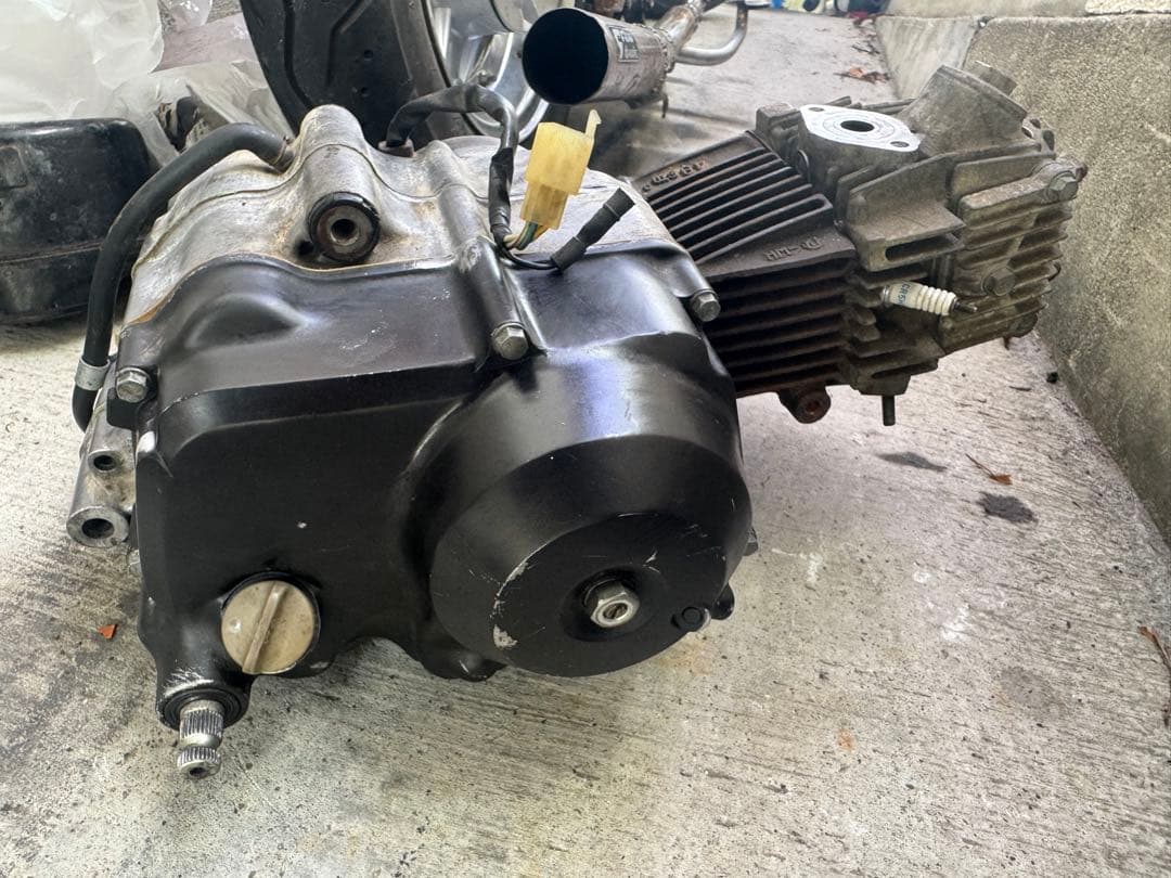 実働外し　角目シャリー（CF50E）12Vエンジン