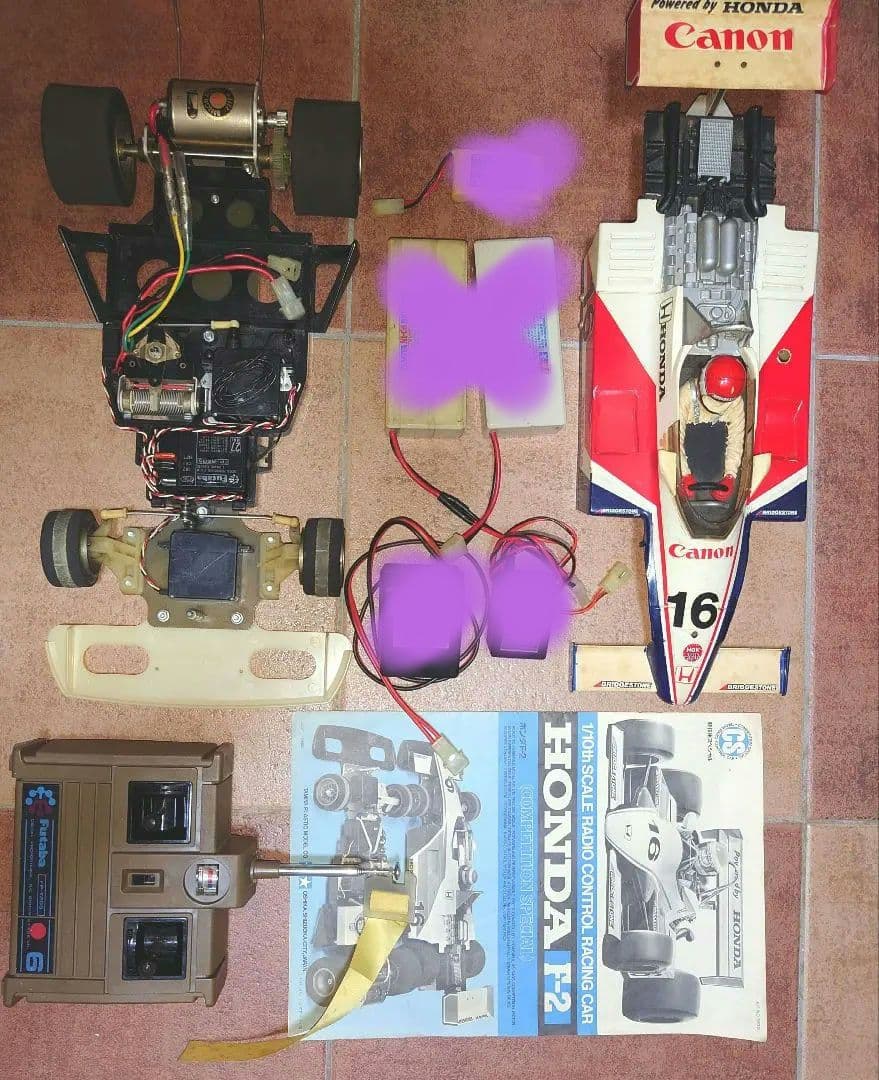 タミヤ　ラジコン　ホンダ　F2 HONDA　F-2