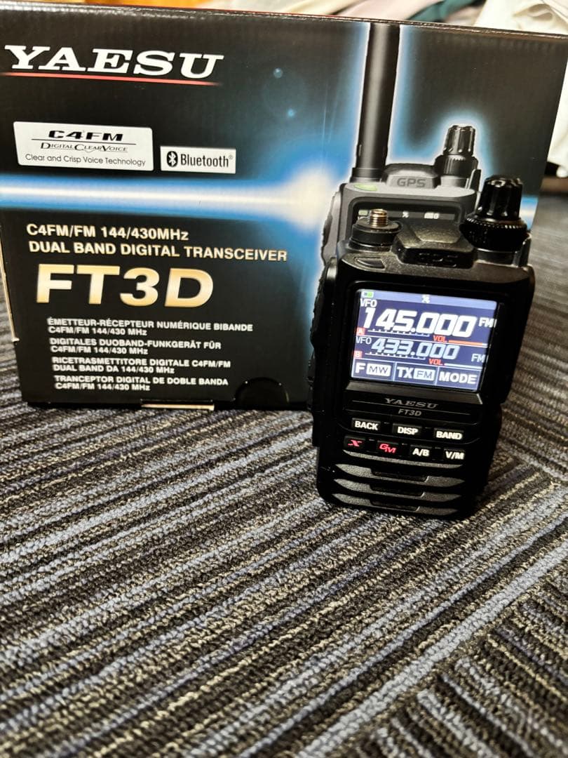 ヤエス　八重洲　FT3D ft3d アマチュア無線　ハンディ　美品　オプション
