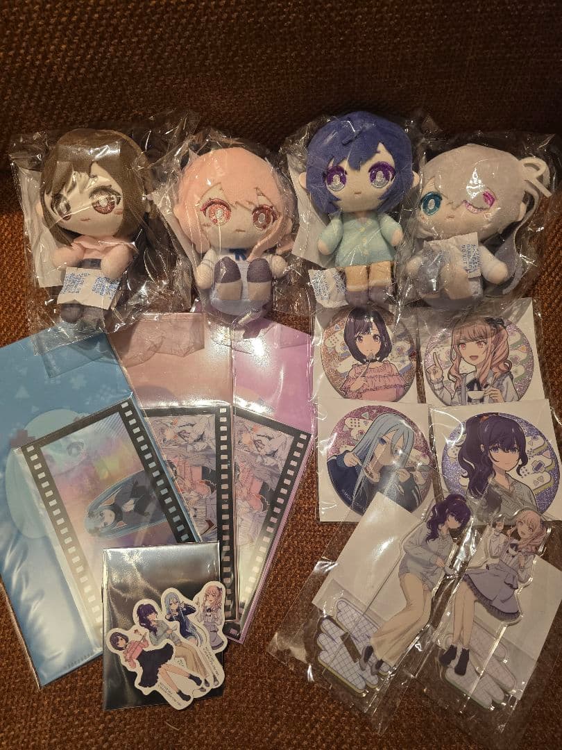 プロセカ　瑞希　まふゆ　絵名　ミク　A賞　ぬいぐるみマスコット　はぴこれくじ