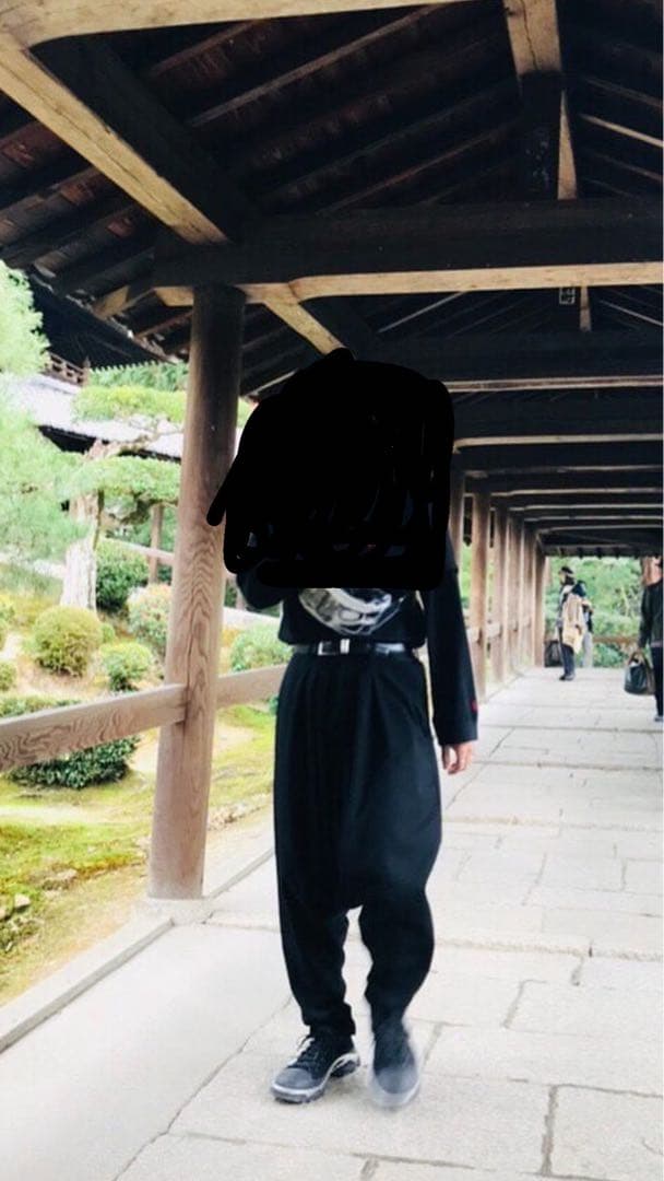 ［最終値引き]Y's ブラック サルエルパンツ (ヨウジヤマモト)