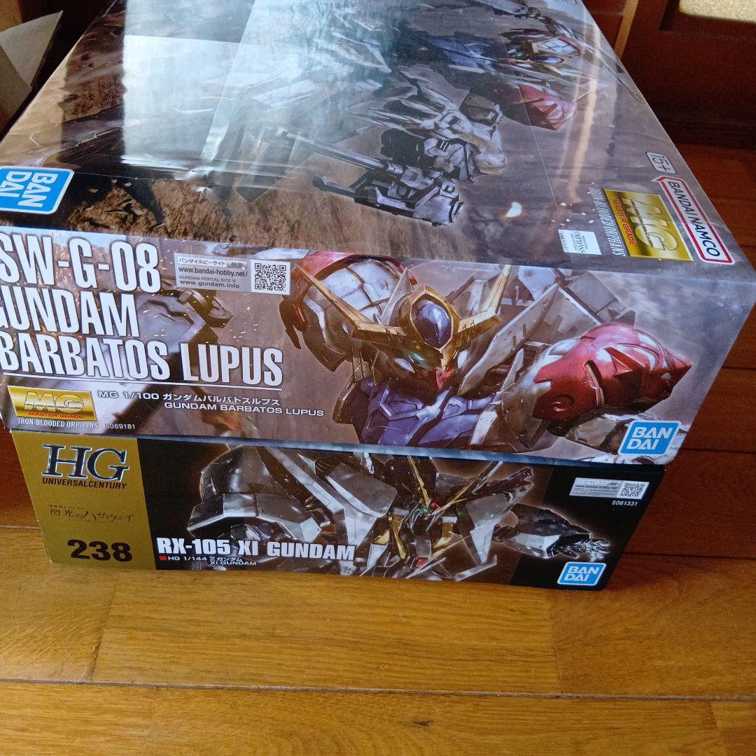 2点セット　MG　 ガンダムバルバトスルプス　HG　クスィーガンダム　1/144