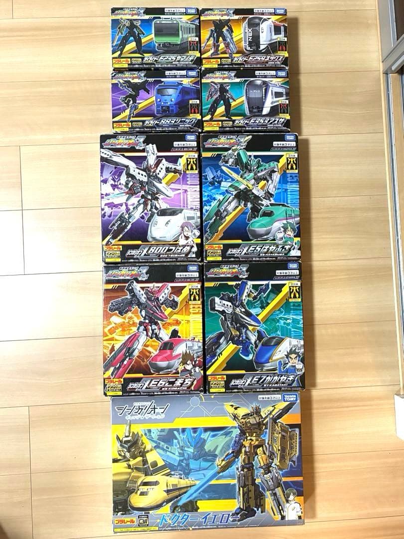 【部品全揃、箱付き】シンカリオンセット9形態位