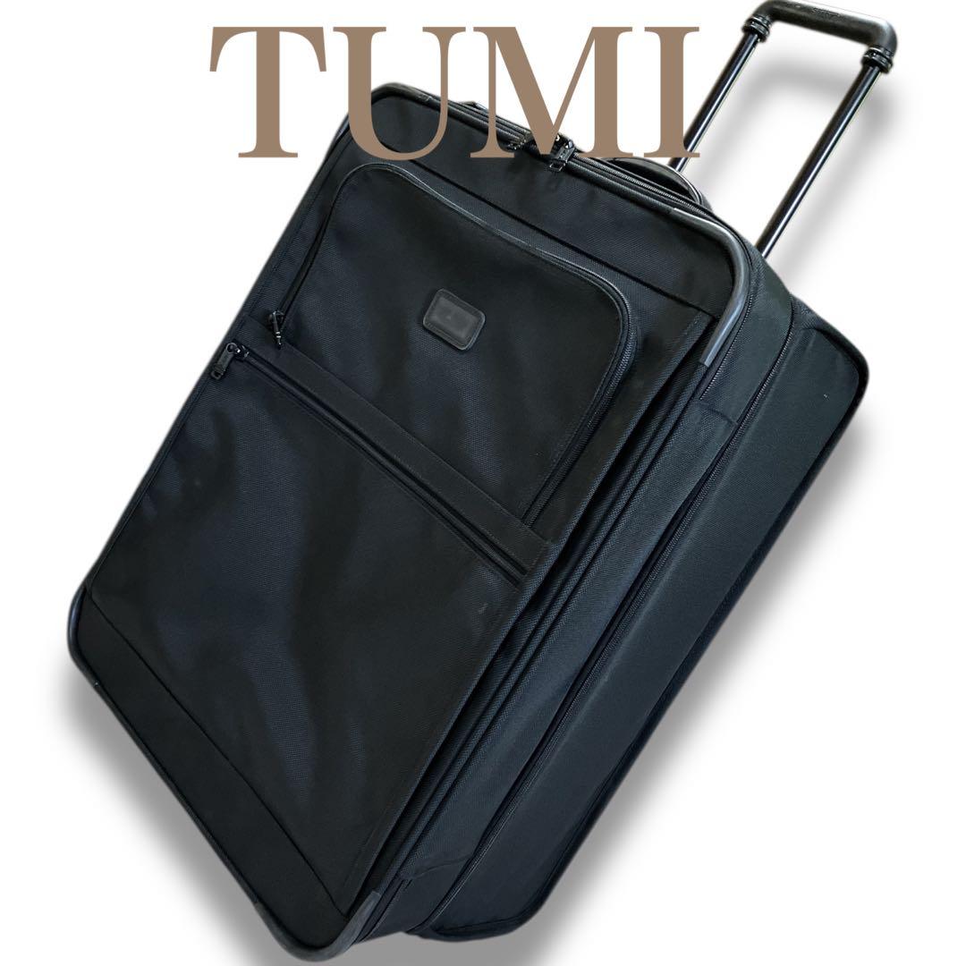 トゥミ 良品 超大容量 多収納 大型 キャリーバッグ キャリーケース ブラック