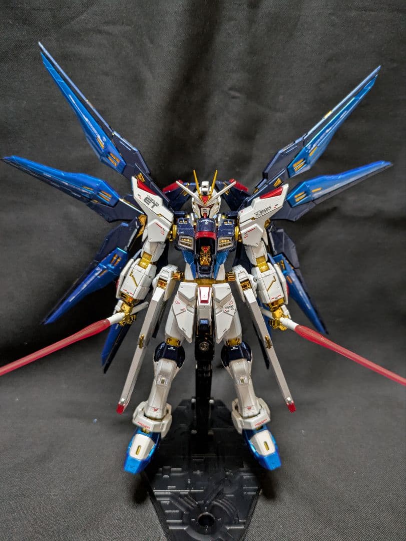 1/144RG 光の翼付きストライクフリーダムガンダム[チタニウムフィニッシュ]