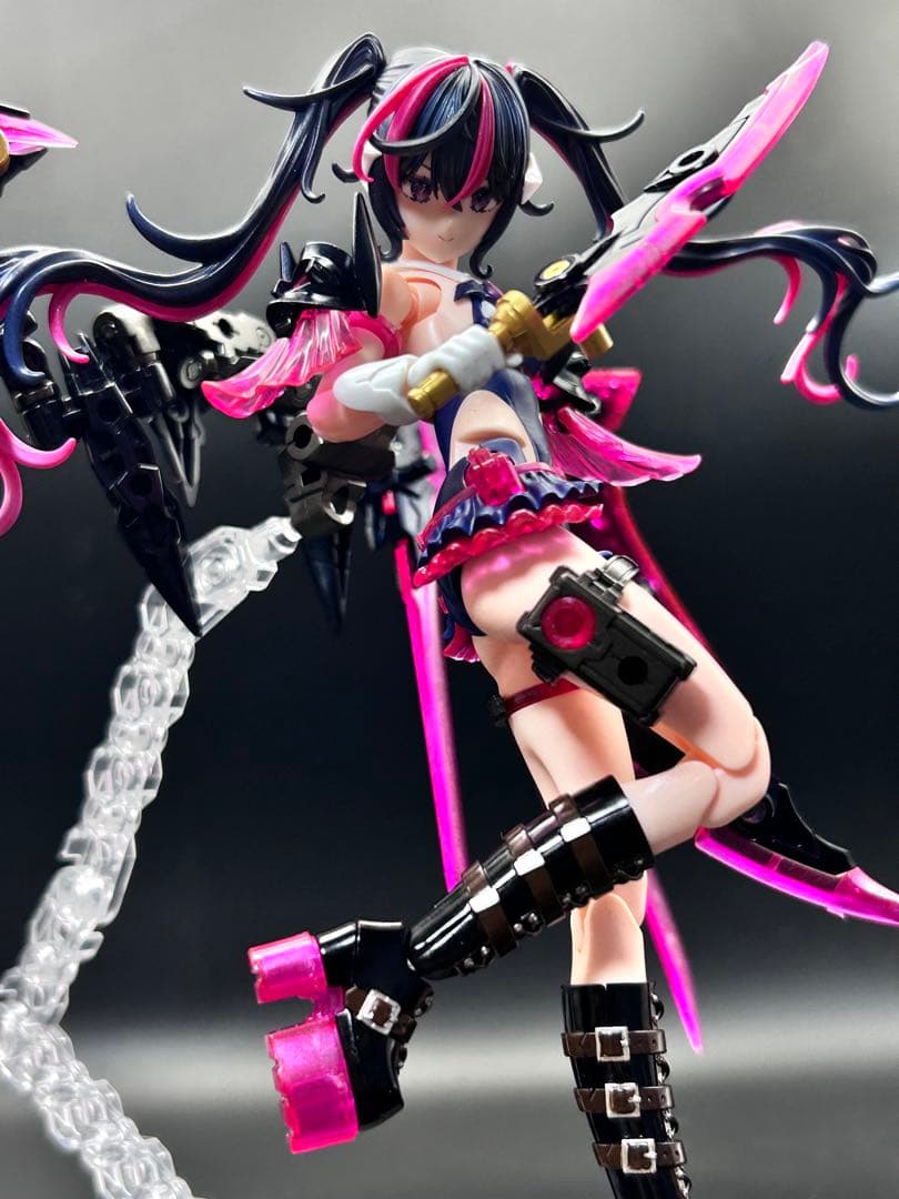 メガミデバイス　デザイアメイデン　レイダー 塗装済み完成品　パラディンデカール