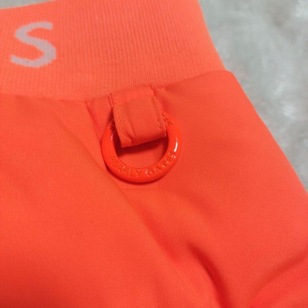 PEARLY GATES極暖ダウン素材 オレンジ キルティングスカート００