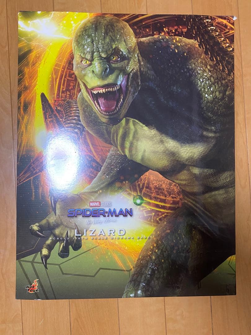 ホットトイズ リザード台座 スパイダーマン