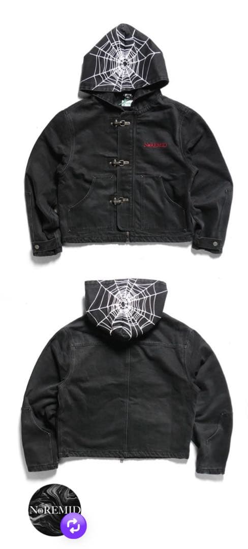 ぴ*る様 NOREMIDファイヤーマンジャケットMサイズPOPUP限定