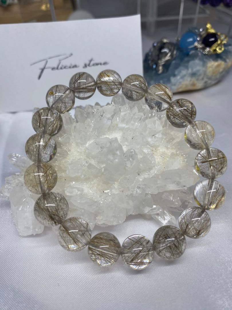 シルバールチルクォーツ12ミリ