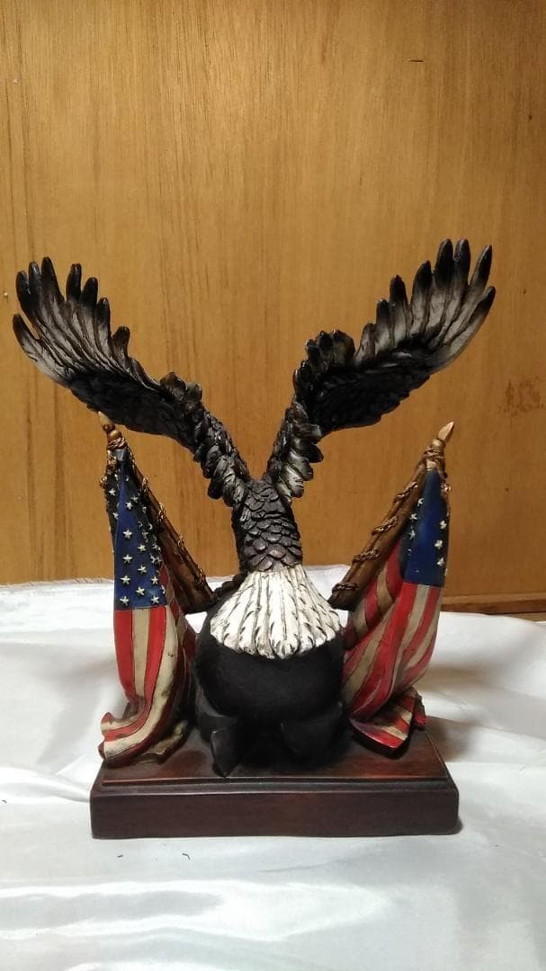 レア　入手困難　置物　USA 　ハゲワシ　A49