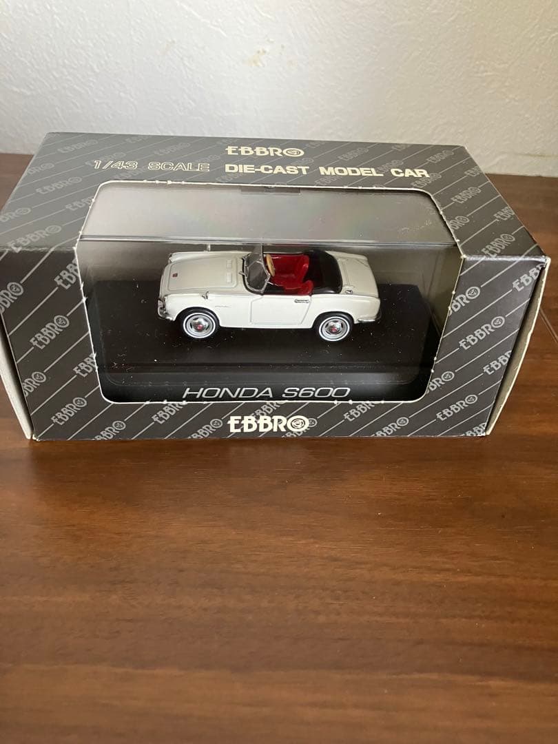 ホンダ S600 白 エブロ1/43  激レア ブラックBOX暗所保管