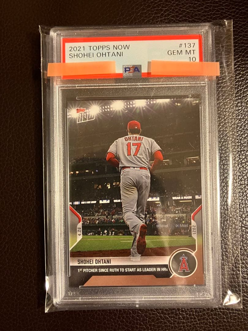 【PSA10】　大谷翔平　先発登板　Topps now カード　NO2