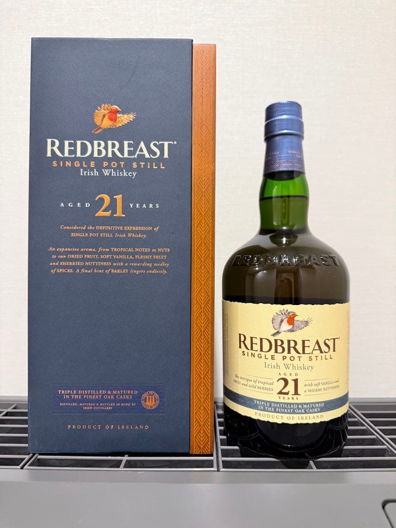 レッドブレスト 21年 シングルポットスティル　新品未開封