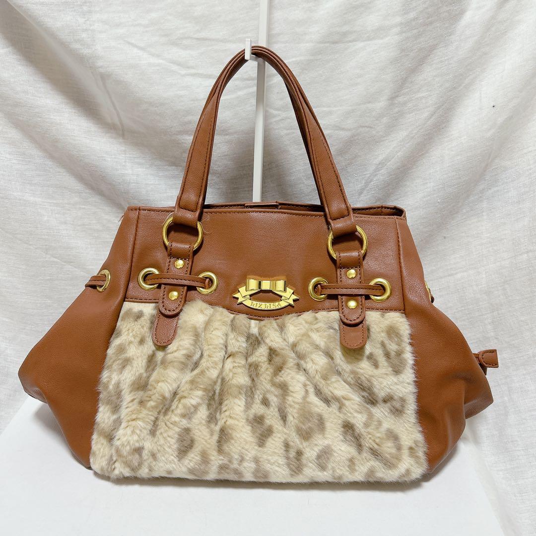 希少　LIZ LISA バッグ　ヒョウ柄　レオパード y2k 姫ギャル