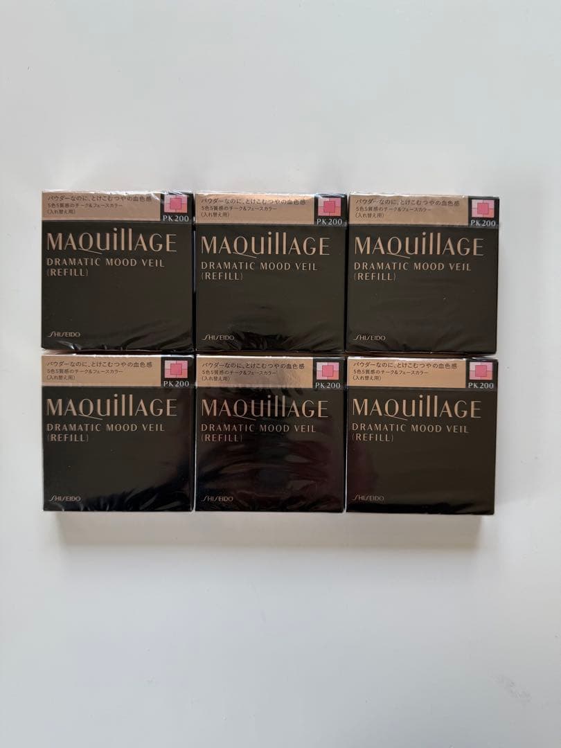 マキアージュ　ドラマティックムードヴェールPK200 レフィル6個
