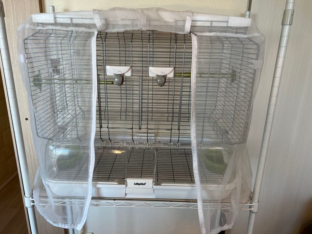 鳥かご 鳥籠　透明アクリル　Hagen