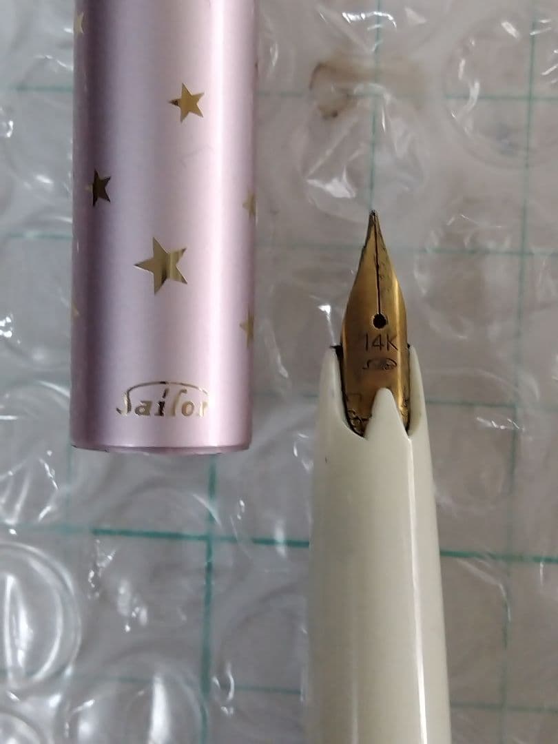 ペン先14Kx3本、18Kx1本、万年筆、合計4本まとめ売り