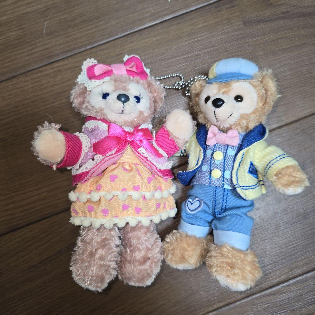 ダッフィー&シェリーメイ　ハートウォーミングデイズ　チェーンキーホルダー