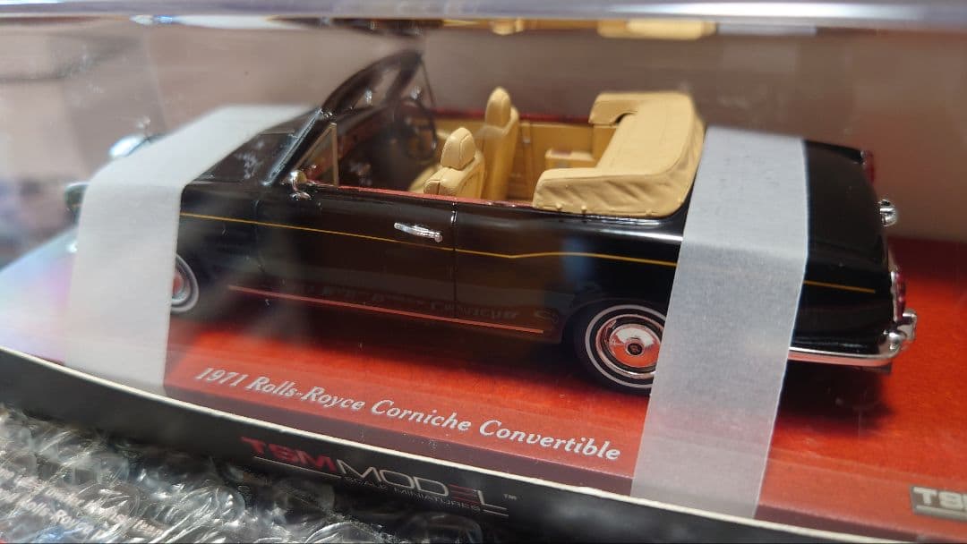 ミニカー 1971 Rolls-Royce Corniche Convertible