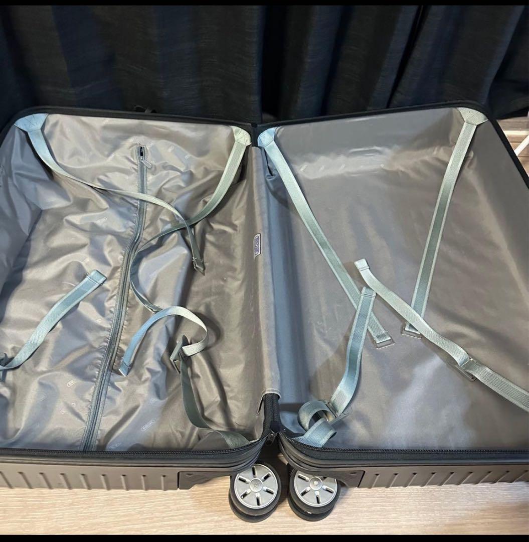 【美品】RIMOWAリモワ サルサ キャリーケース ブラック 4輪 82L
