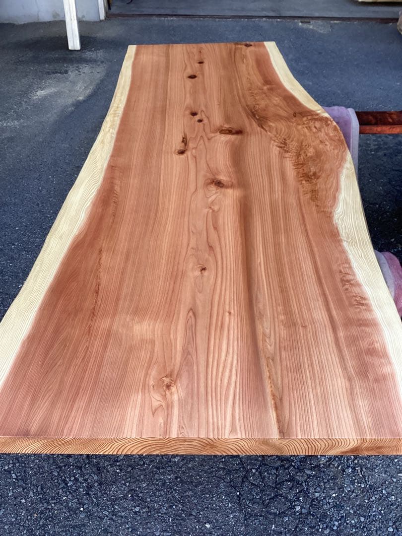 kKK　杉　一枚板　テーブル　　　天板のみ