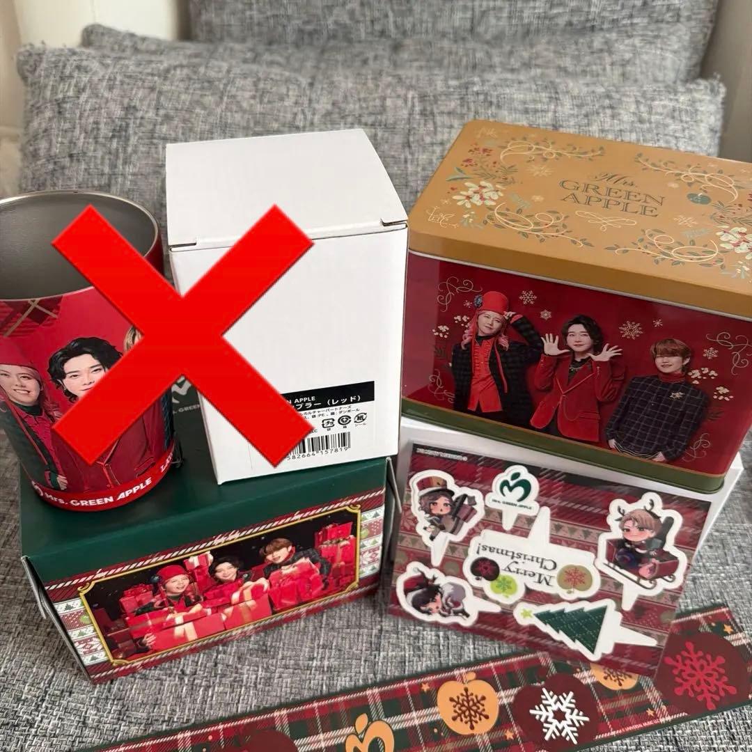 Mrs. GREEN APPLE クリスマスグッズ　ローソン