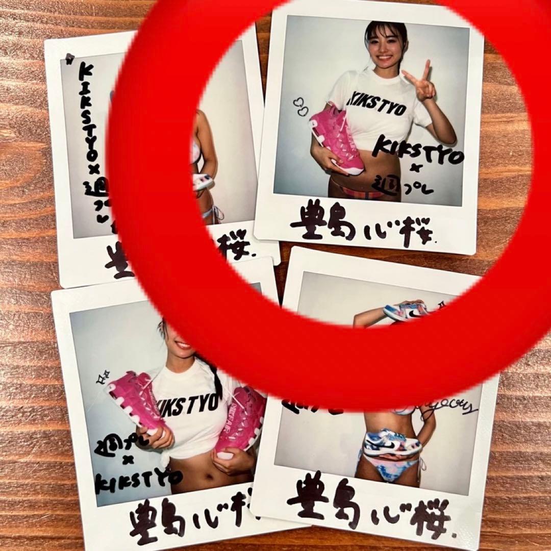 KIKSTYO 週刊プレイボーイ　豊島心桜　コラボTシャツ　サインチェキ