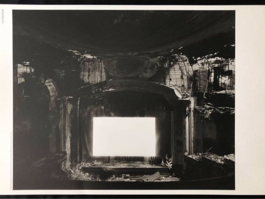 未開封新品　杉本博司　パラマウントシアター、ニューアーク 2015限定版ポスター