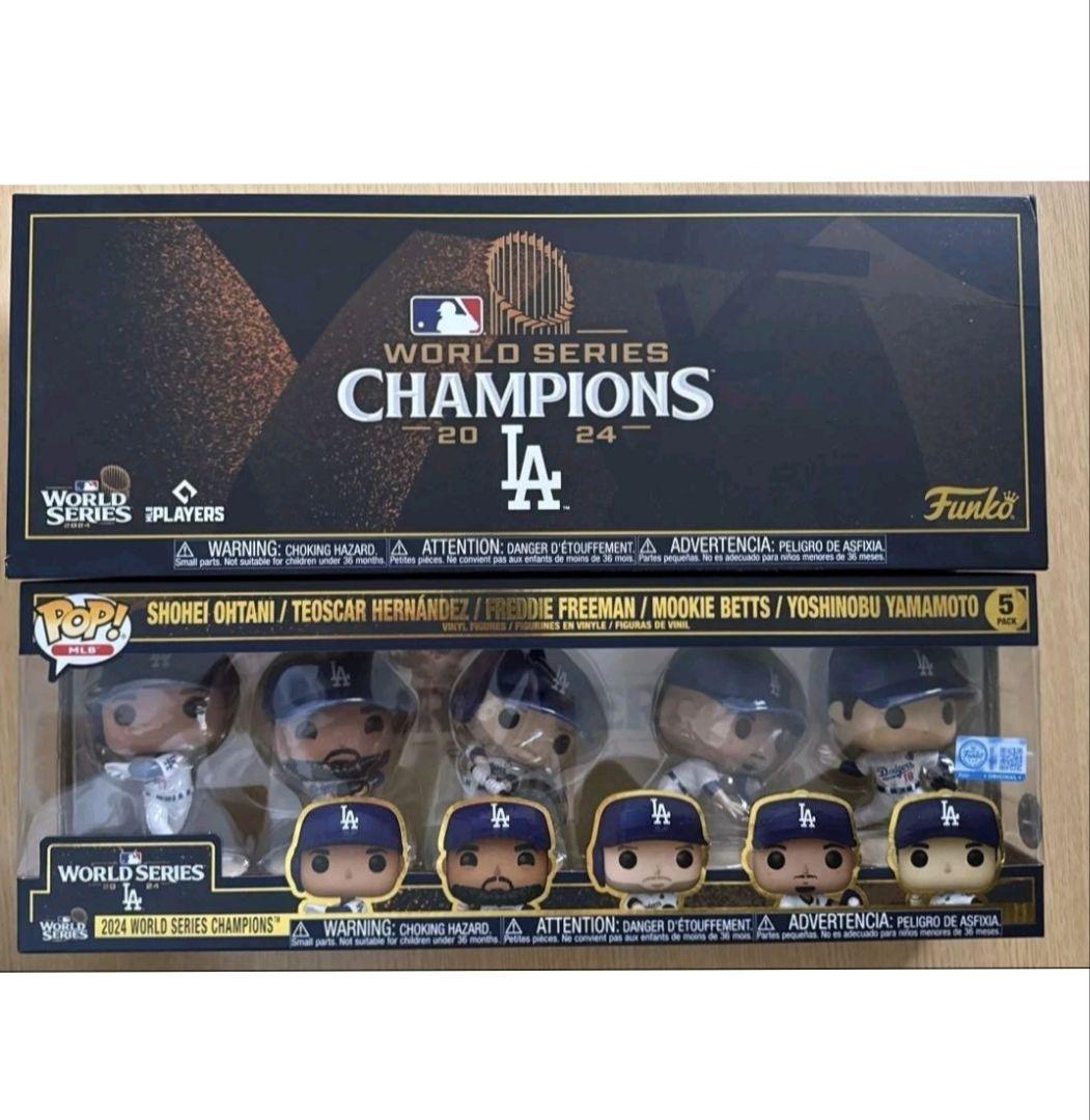 Funko 2024 ドジャースワールドシリーズチャンピオン記念フィギュアセット