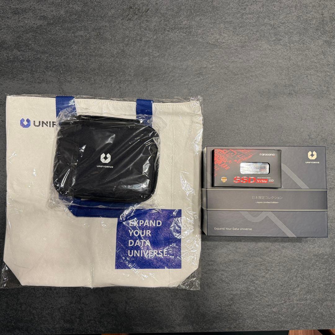 UnifyDrive UT2 次世代型ポータブルストレージ NAS SSD付き