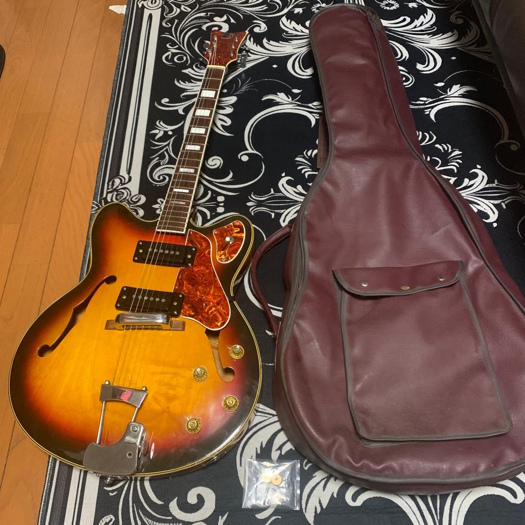 【調整済み】60's グヤトーン SG-32T フルアコ ヴィンテージ