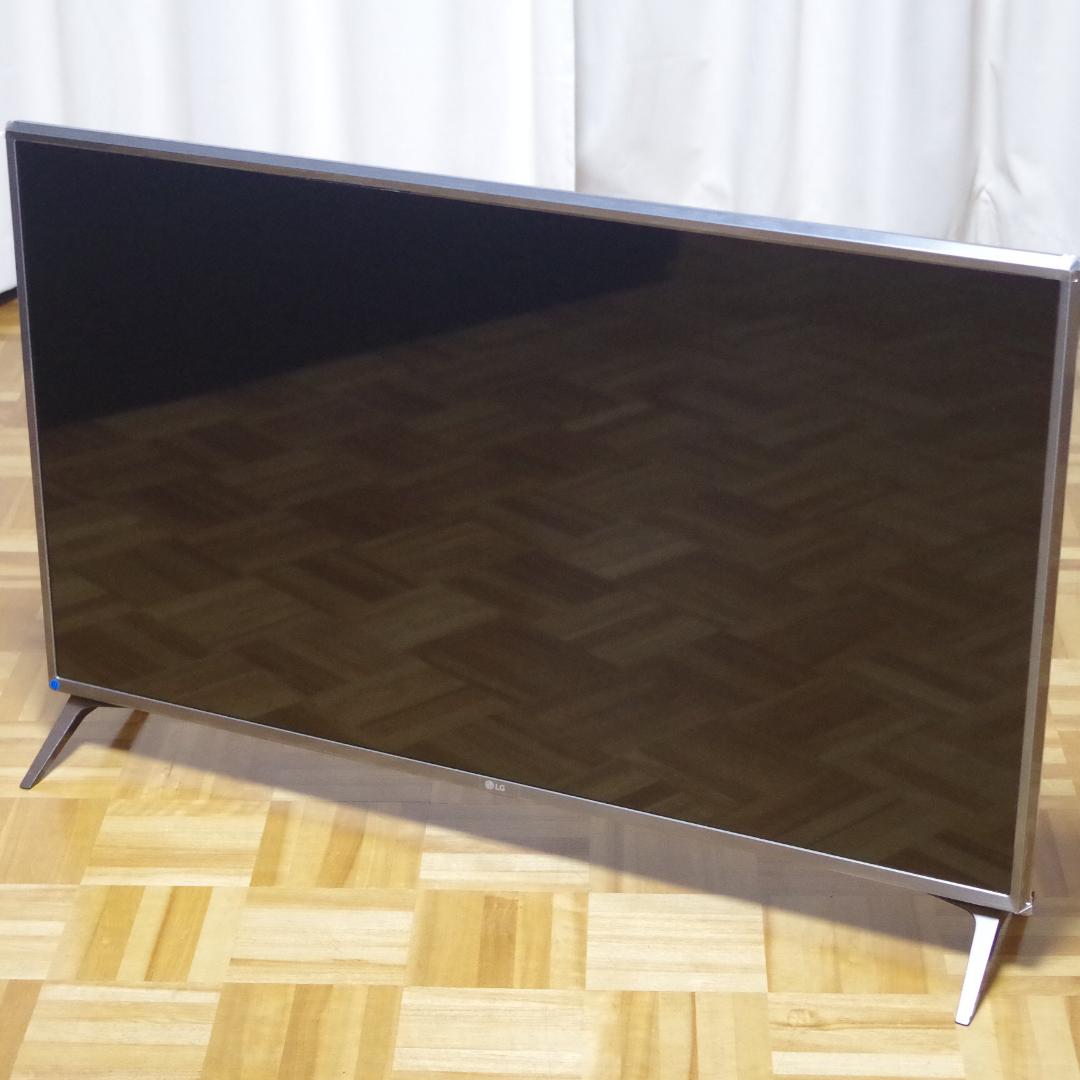 ゆっちです。LG 4K対応 IPS 高画質液晶テレビ 43UJ6100