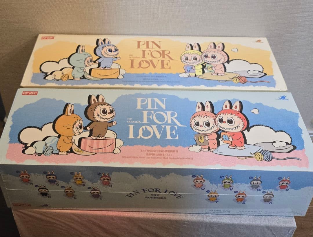 POPMAR ラブブ Pin for Love ぬいぐるみペンダント アソート