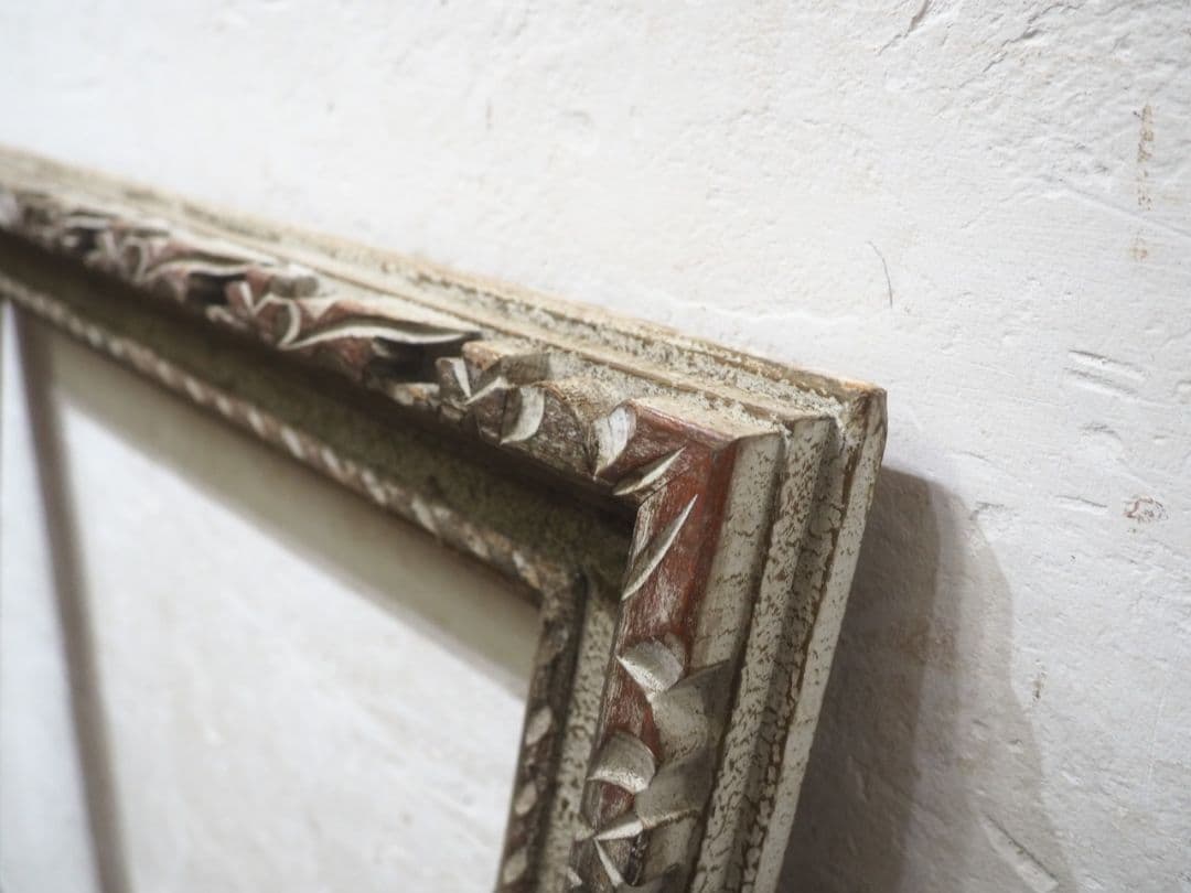 1248 レトロな額縁　P20　アートフレーム　油彩　水彩　画材　ビンテージ