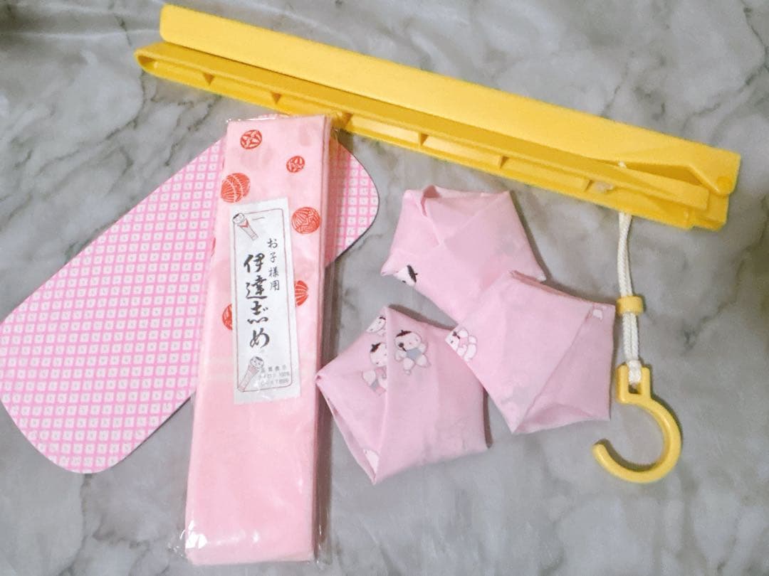 豪華逸品♡七五三　総刺繍　絞り　正絹　女の子　フルセット　一式　ピンク　髪飾り