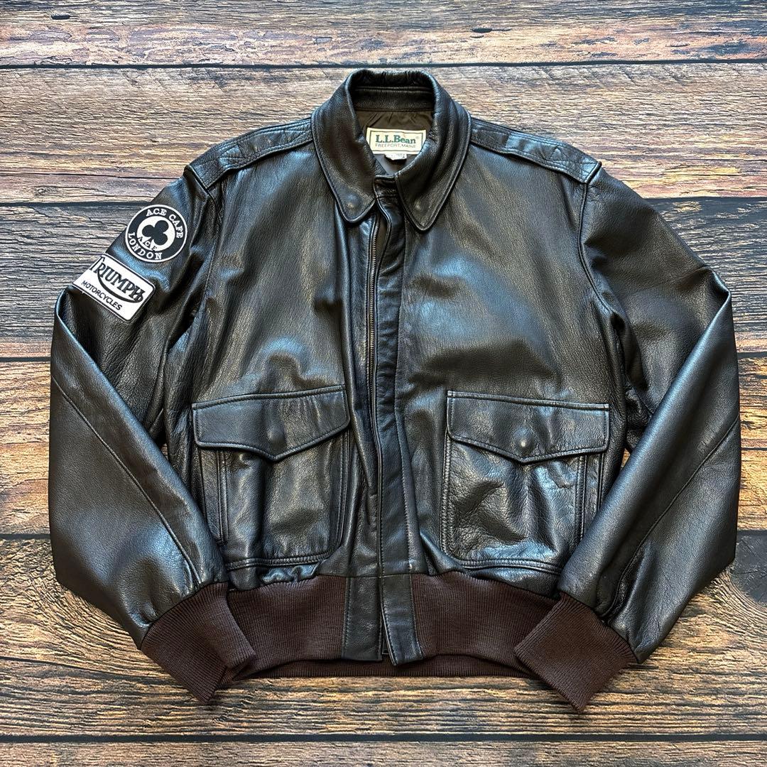 L.L.BEAN / 80's ～ A-2 LEATHER JACKET
