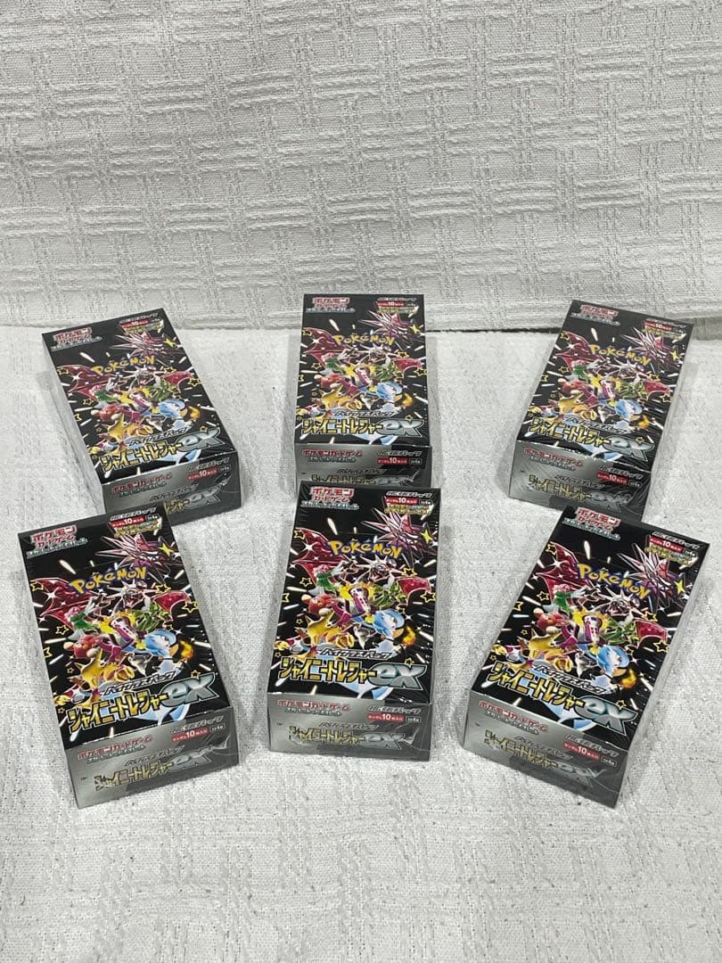 ポケカ　シャイニートレジャー　6BOX シュリンク付き