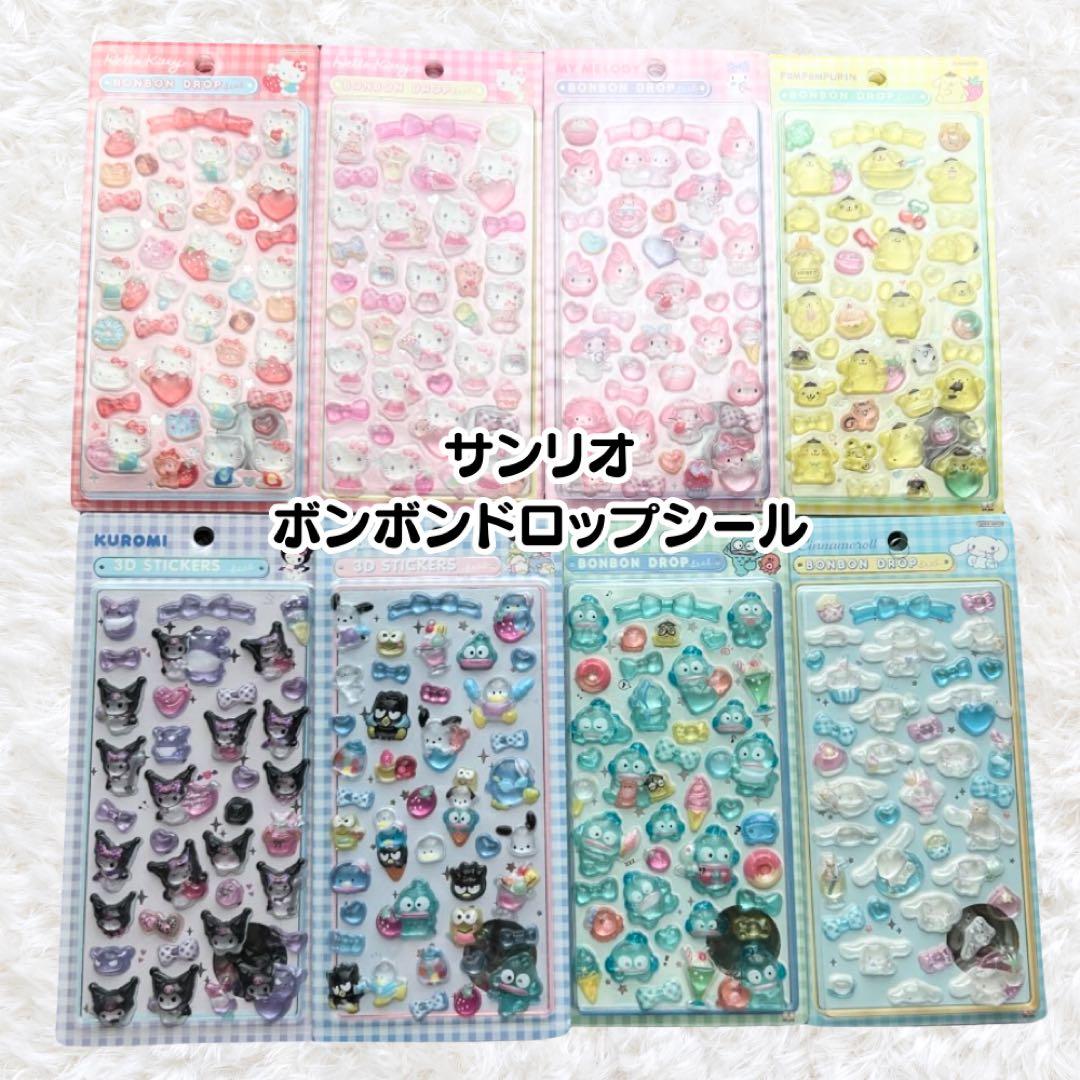ボンボンドロップシール サンリオ コナンシール25枚セット