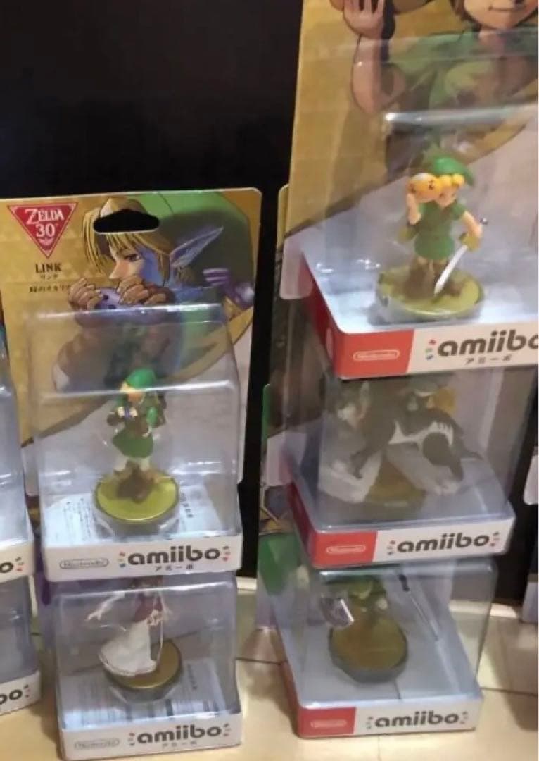 ゼルダの伝説amiibo 16点