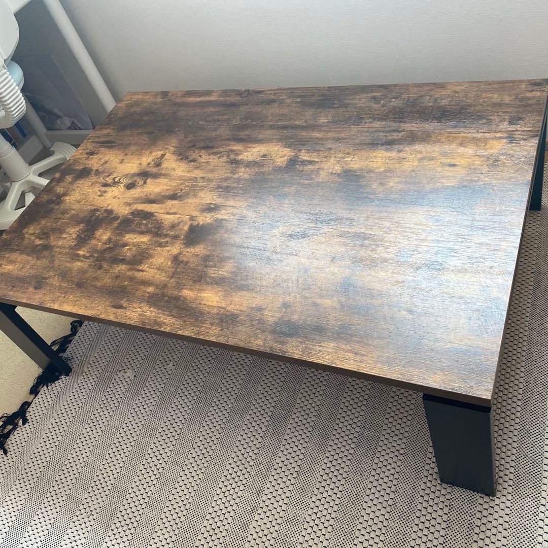 ニトリ　リビングこたつ　フロットC120　ヴィンテージBR