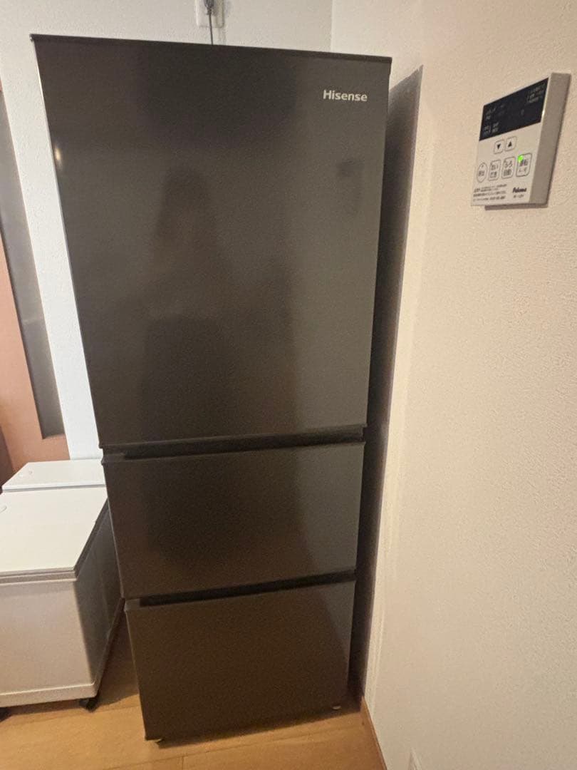 2023年製 Hisense 冷蔵庫 グレー 282L