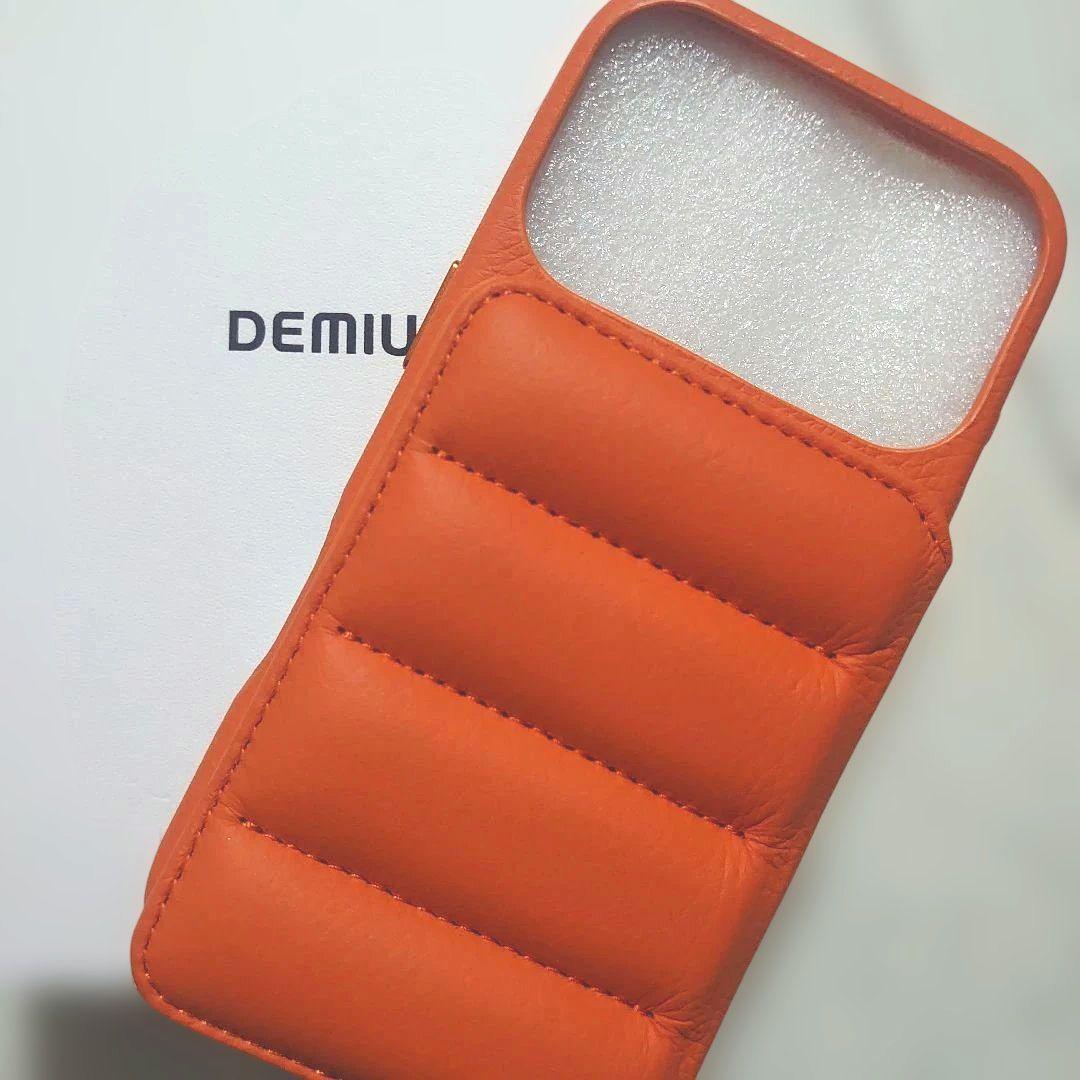 DEMIU デミュウ BALLON iPhone17proケース オレンジ