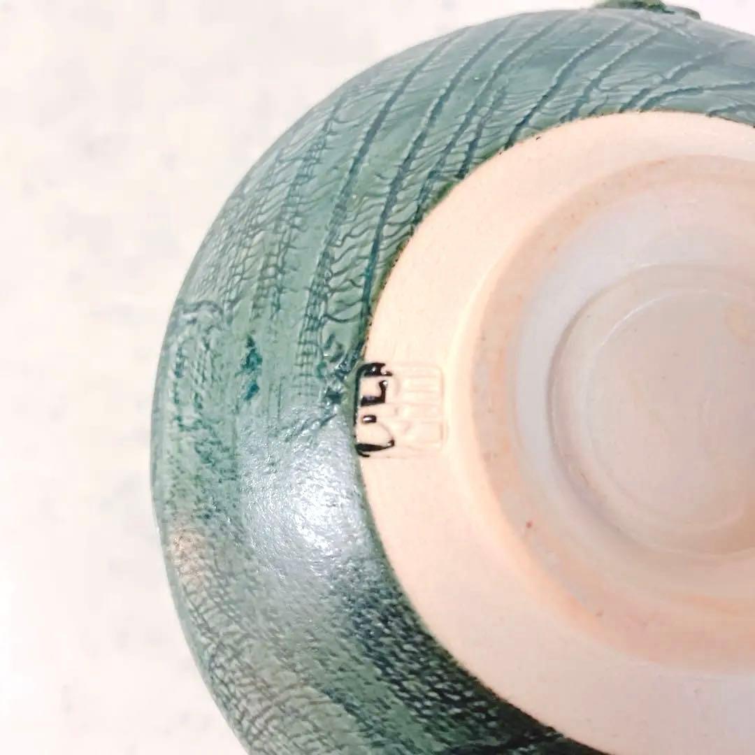 清水焼　藤平正文作　抹茶碗