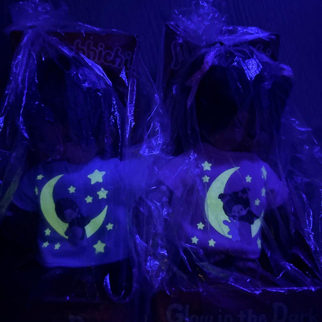 新品 グローインザダーク モンチッチ ペア セット 海外版 223725、32