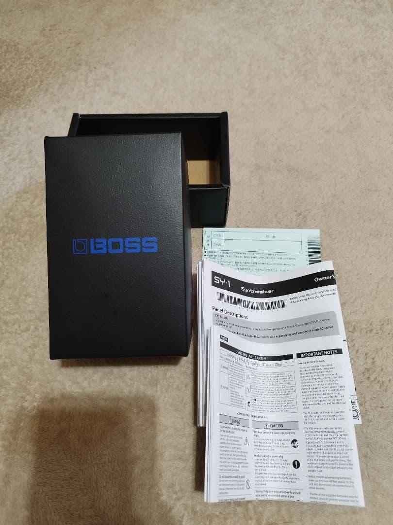 ギター BOSS SY-1 Synthesizer