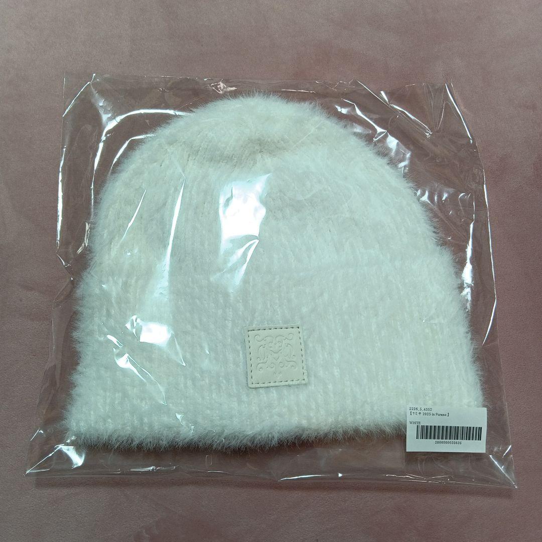 HYDE 黒ミサFURANO 2025 ニットキャップ 白色