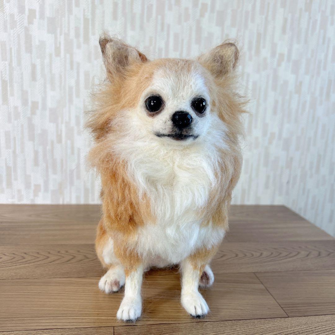 桜もち様　オーダー専用　羊毛フェルト　犬　チワワ
