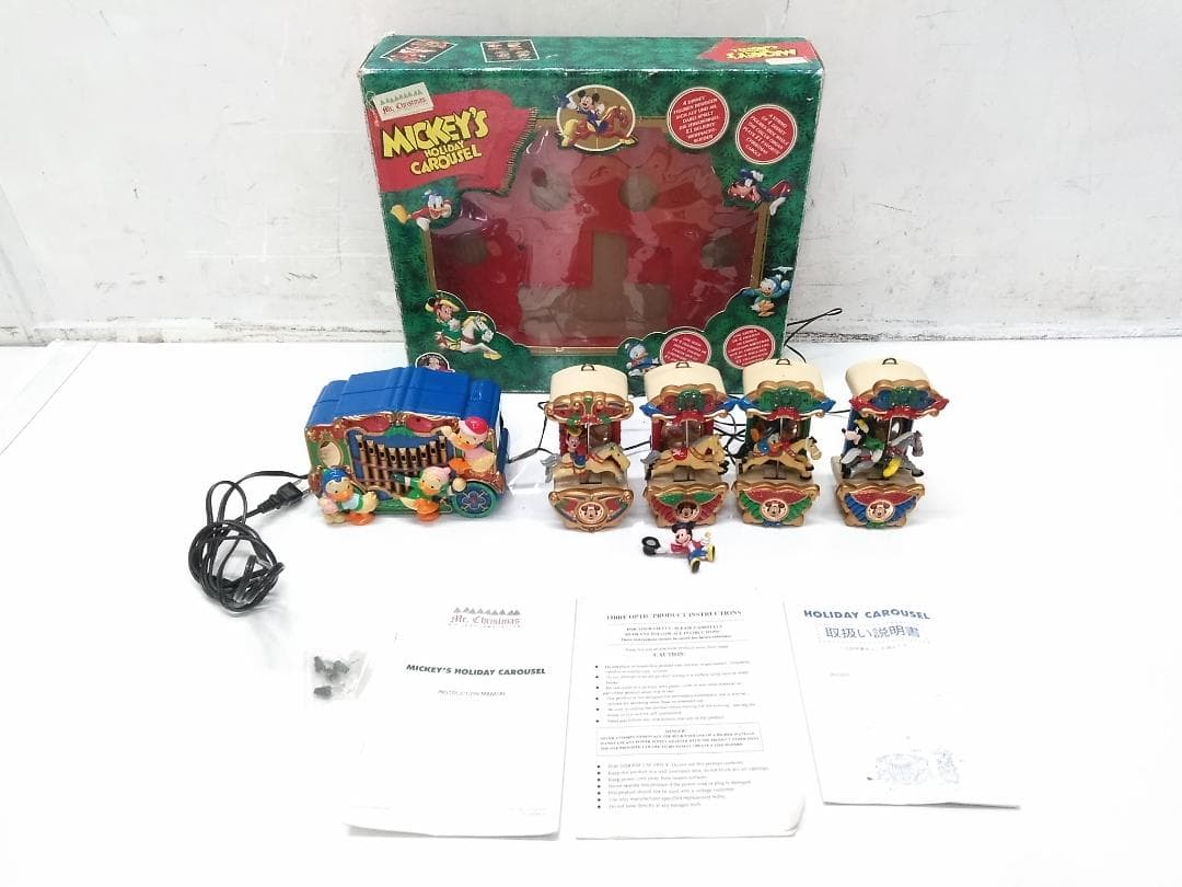 ミッキーホリデーカルーセル Disney ディズニー クリスマスオーナメント ♪