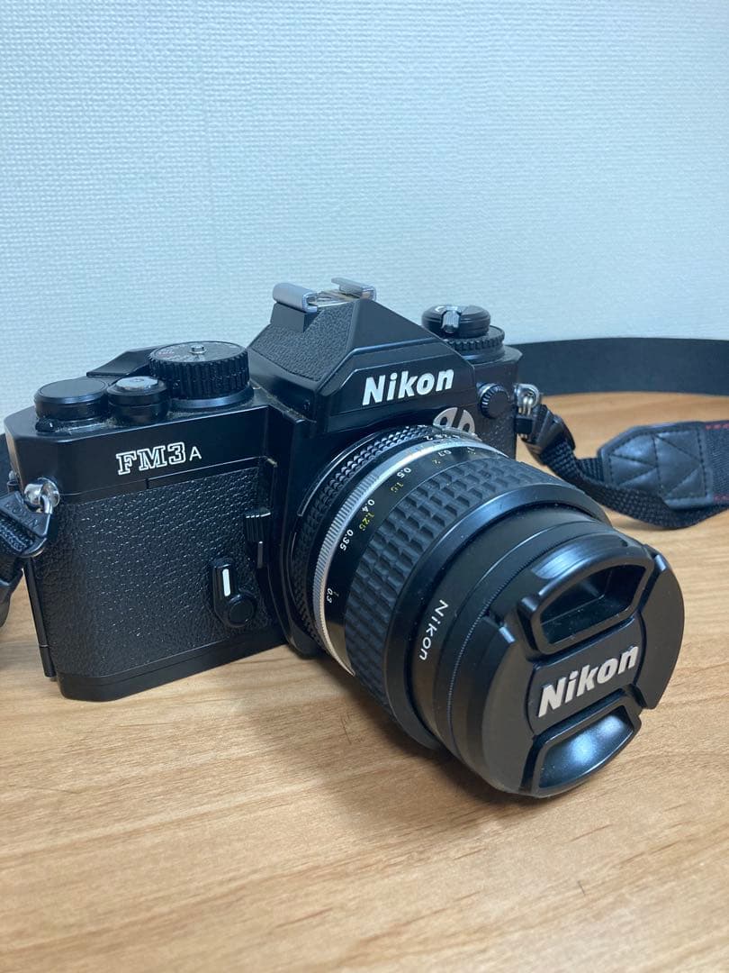 Nikon FM3A フィルムカメラ Ai-s35mmF2レンズ付き